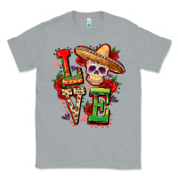 Heather Grey Cinco de mayo love Classic Tee - FaDigitalArtStudio