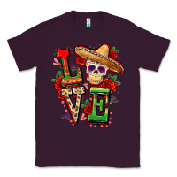 Plum Cinco de mayo love Classic Tee - FaDigitalArtStudio