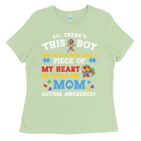 Matcha LIL Autism Mom Ladies Tee - CowhideDigitalArt