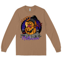 Toasted Coconut Happy Halloween Long Sleeve Tee - SublimationCraftShop