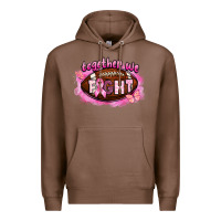 Chestnut together we fight football Premium Hoodie - BarkalooDesign