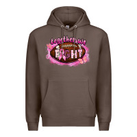 Coffee together we fight football Premium Hoodie - BarkalooDesign