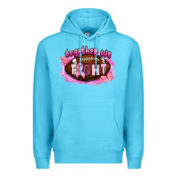 Ocean Blue together we fight football Premium Hoodie - BarkalooDesign