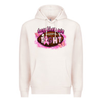 Pale Pink together we fight football Premium Hoodie - BarkalooDesign