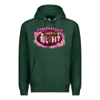 Sports Green together we fight football Premium Hoodie - BarkalooDesign