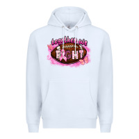 White together we fight football Premium Hoodie - BarkalooDesign