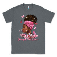 Charcoal Heather stronger than cancer Classic Tee - BarkalooDesign
