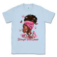 Dusty Blue stronger than cancer Classic Tee - BarkalooDesign