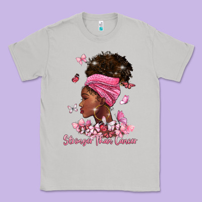 Stronger Than Cancer Classic Tee Designed By Barkaloodesign