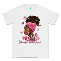 White stronger than cancer Classic Tee - BarkalooDesign
