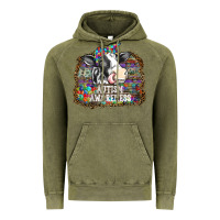 Vintage Olive autism awareness2 Vintage Hoodie - SublimationCraftShop