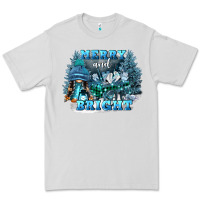 Dove Grey merry and bright Premium Tee - FaDigitalArtStudio