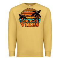 Antique Gold Summer Vibes Premium Sweatshirt - Jasminsmagicworld