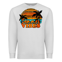 Dove Grey Summer Vibes Premium Sweatshirt - Jasminsmagicworld