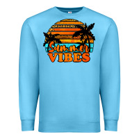 Ocean Blue Summer Vibes Premium Sweatshirt - Jasminsmagicworld