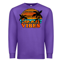 Purple Summer Vibes Premium Sweatshirt - Jasminsmagicworld