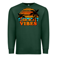 Sports Green Summer Vibes Premium Sweatshirt - Jasminsmagicworld