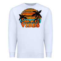 White Summer Vibes Premium Sweatshirt - Jasminsmagicworld