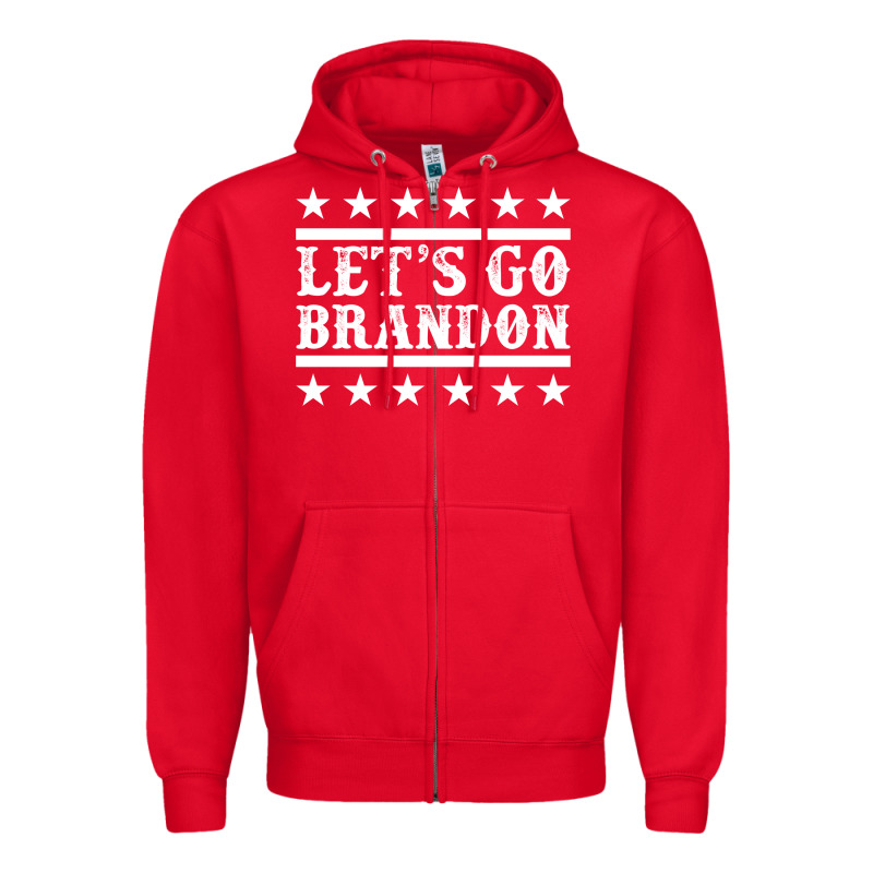 Let's Go Brandon Impeach Zipper Hoodie by Jasminsmagicworld | Teevron
