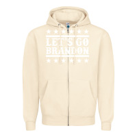 Sandshell Let's Go Brandon Impeach Zipper Hoodie - Jasminsmagicworld