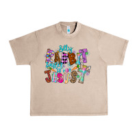 French Oak Silly Rabbit Easter Is For Jesus Urban Heavy Tee - CowhideDigitalArt