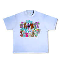 Grape Ice Silly Rabbit Easter Is For Jesus Urban Heavy Tee - CowhideDigitalArt