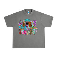 Tornado Silly Rabbit Easter Is For Jesus Urban Heavy Tee - CowhideDigitalArt
