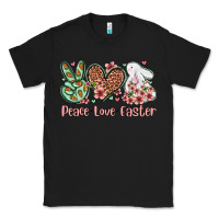 Black Easter Day Peace love Easter Classic Tee - OliviaCreatesArt