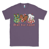 Lavender Easter Day Peace love Easter Classic Tee - OliviaCreatesArt