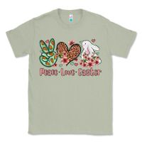Matcha Easter Day Peace love Easter Classic Tee - OliviaCreatesArt