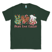 Sports Green Easter Day Peace love Easter Classic Tee - OliviaCreatesArt