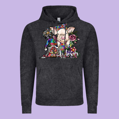 Autism Awareness3 Vintage Hoodie Designed By Sublimationcraftshop
