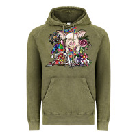 Vintage Olive autism awareness3 Vintage Hoodie - SublimationCraftShop