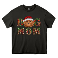Asphalt christmas  toy poodle dog mom Heavy Core Tee - RanaPortraitStore