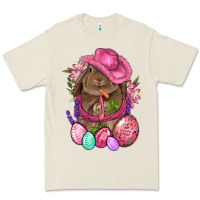 Bone Cowboy Rabbit Easter Premium Tee - BundleAndBundleShop