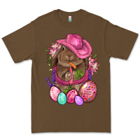 Cacao Cowboy Rabbit Easter Premium Tee - BundleAndBundleShop