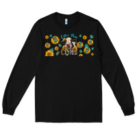 Black Coffee Then Cows Long Sleeve Tee - LillyAllenDesigns