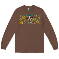 Chestnut Coffee Then Cows Long Sleeve Tee - LillyAllenDesigns