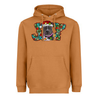 Meerkat christmas joy pitbull Heavyweight Hoodie - RanaPortraitStore