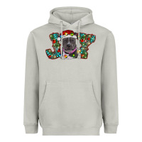 Moon Dust christmas joy pitbull Heavyweight Hoodie - RanaPortraitStore