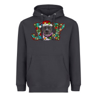Smoke christmas joy pitbull Heavyweight Hoodie - RanaPortraitStore
