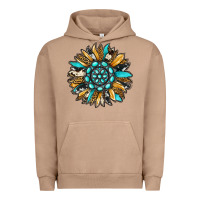 Pigment Burro gemstone sunflower Urban Hoodie - RanaPortraitStore
