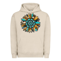 Pigment French Oak gemstone sunflower Urban Hoodie - RanaPortraitStore