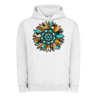 Pigment Lunar Rock gemstone sunflower Urban Hoodie - RanaPortraitStore