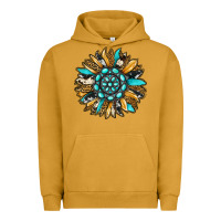 Pigment Peanut Butter gemstone sunflower Urban Hoodie - RanaPortraitStore