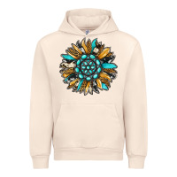 Sandshell gemstone sunflower Urban Hoodie - RanaPortraitStore