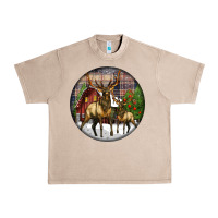 French Oak elk buck deer christmas Urban Heavy Tee - LillyAllenDesigns