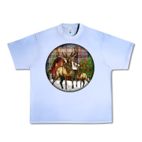 Grape Ice elk buck deer christmas Urban Heavy Tee - LillyAllenDesigns