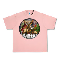 Salmon elk buck deer christmas Urban Heavy Tee - LillyAllenDesigns