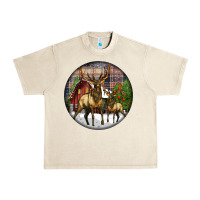 Sandshell elk buck deer christmas Urban Heavy Tee - LillyAllenDesigns